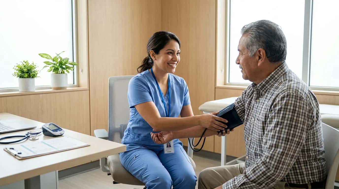 Chronic disease management at Clinica Hispana Nueva Salud Lawndale