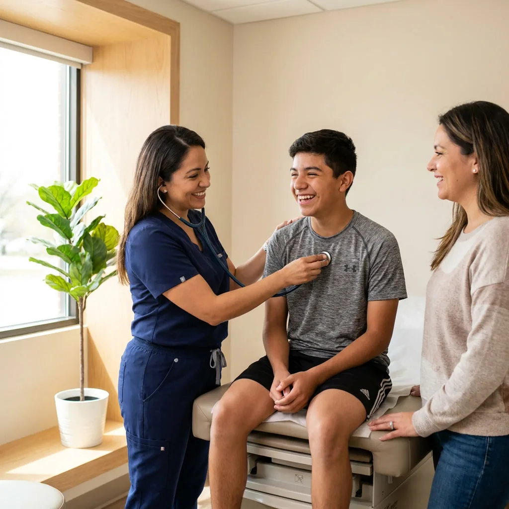 School & Sports Physical Exams - Servicio médico Clínica Hispana Nueva Salud Lawndale Houston TX