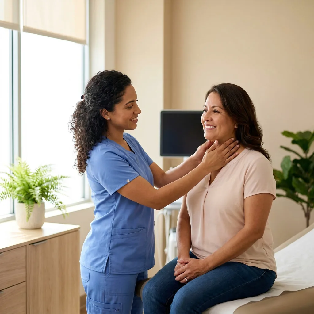 Thyroid Testing & Treatment - Servicio médico Clínica Hispana Nueva Salud Lawndale Houston TX
