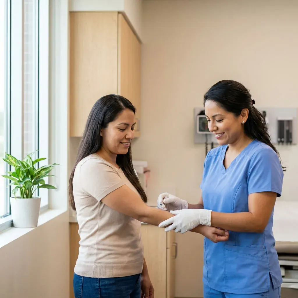 Tuberculosis (TB) Test - Servicio médico Clínica Hispana Nueva Salud Lawndale Houston TX